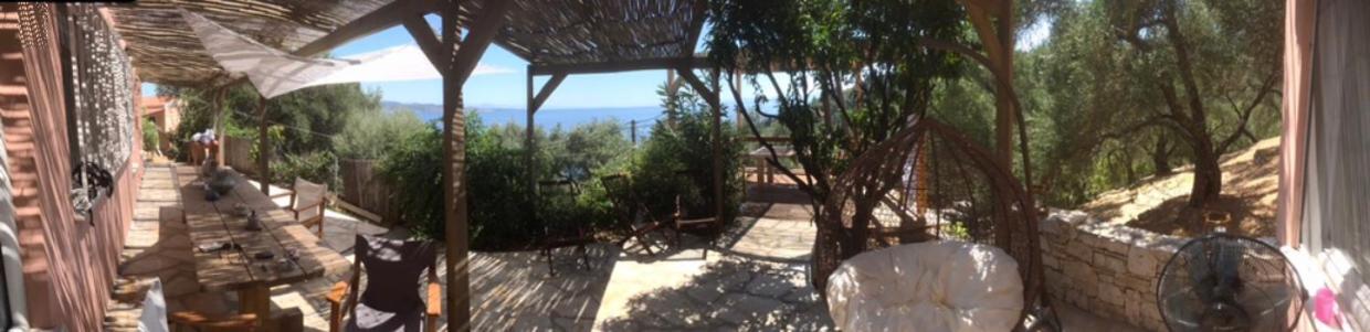Отель Maria Corfu Loustri Гимари Экстерьер фото